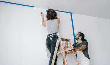 Roller painting