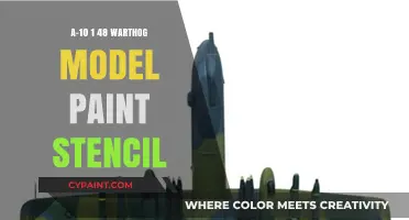 Mastering the A-10 Warthog 1:48 Model with Precision Paint Stencils