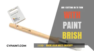 Thin Paint: Brush Strokes and Techniques