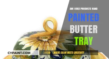 Hand-Painted Butter Trays: Are Rice Products the Secret Ingredient?