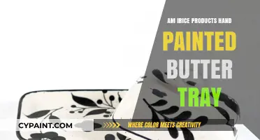 Hand-Painted Butter Tray: A Unique AM IRice Product Highlight