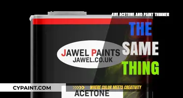 Acetone vs. Paint Thinner: Understanding the Key Differences