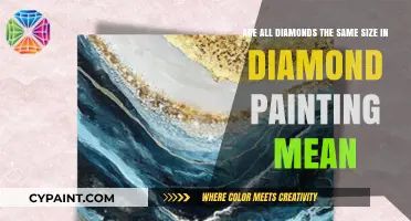 Do All Diamond Painting Diamonds Come in the Same Size?