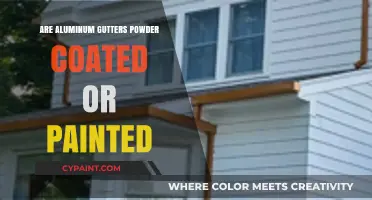 Aluminum Gutters: Powder Coated or Painted? A Comprehensive Guide