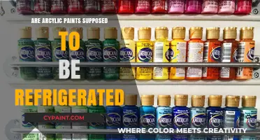 Should Acrylic Paints Be Refrigerated? Storage Tips for Artists