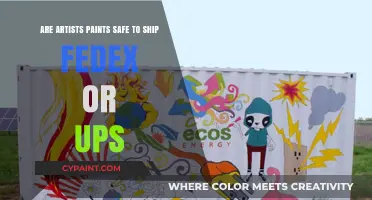 Shipping Artist Paints: Safe or Not?