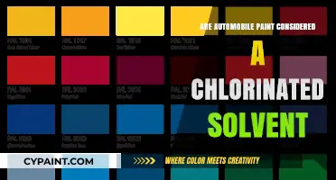 Is Automobile Paint a Chlorinated Solvent? Uncovering the Truth