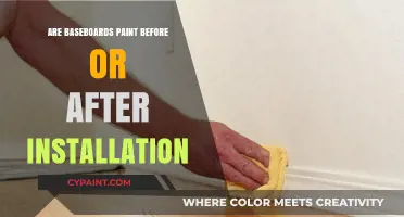 Should You Paint Baseboards Before or After Installation? A Guide
