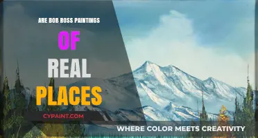 Exploring the Scenery: Are Bob Ross Paintings Based on Real Places?