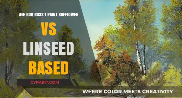Bob Ross's Paint Secrets: Safflower or Linseed?