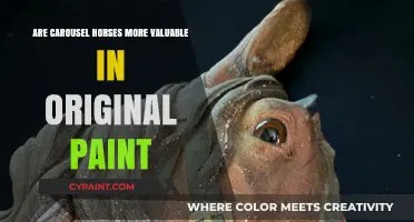 Original Paint vs. Restored: Carousel Horses' Value and Appeal