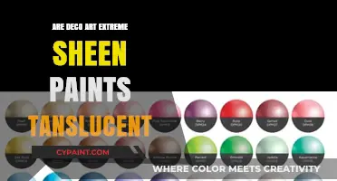 DecoArt Extreme Sheen Paints: Translucent or Opaque? Unveiling the Truth