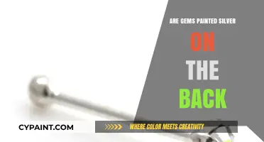 Are Gems Painted Silver on the Back? Unveiling the Truth