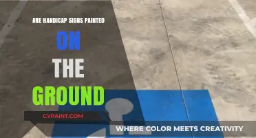 Understanding Handicap Signs: Are They Painted on the Ground?
