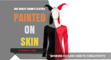 Harley Quinn's Outfit: Painted Skin or Costume Design?