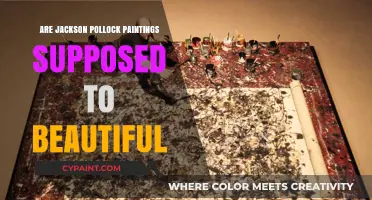 Are Jackson Pollock's Abstract Paintings Truly Beautiful or Just Chaos?