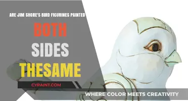 Jim Shore Bird Figurines: Are Both Sides Painted Identically?