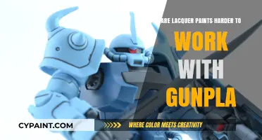 Lacquer Paints vs. Gunpla: Challenges and Tips for Smooth Application