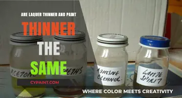 Lacquer Thinner vs. Paint Thinner: Understanding the Key Differences