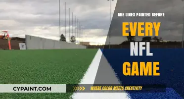 Do NFL Teams Repaint Field Lines Before Every Game?