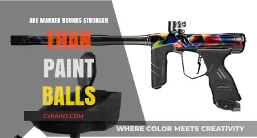 Marker Rounds vs. Paintballs: Which Packs More Power and Impact?