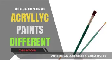 Oil vs. Acrylic: Mixing Techniques and Differences Explained