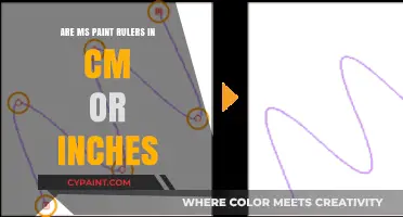 MS Paint Rulers: Measuring in CM or Inches?