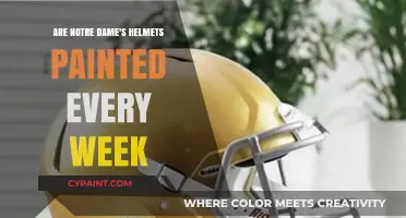 Are Notre Dame's Helmets Painted Weekly? Unveiling the Truth