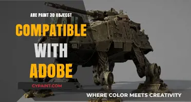 Paint 3D OBJ Files: Adobe Compatibility Explained for Designers