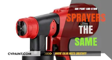 Paint vs. Stain Sprayers: Understanding the Key Differences and Uses