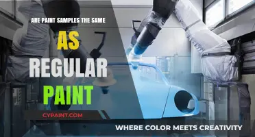 Paint Samples vs. Regular Paint: Understanding the Key Differences