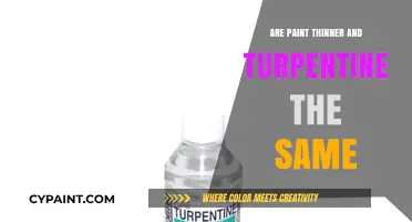 Paint Thinner vs. Turpentine: Understanding the Key Differences and Uses