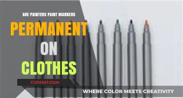 Are Painters Paint Markers Permanent on Clothes? A Durability Test