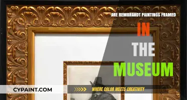 How Are Rembrandt Paintings Framed and Displayed in Museums?