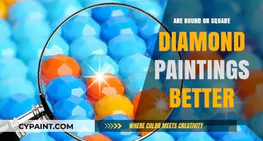 Round vs. Square Diamond Paintings: Which Style Shines Brightest?