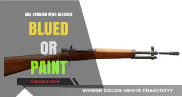 Spanish M44 Mauser: Blued or Painted? Unraveling the Finish Mystery