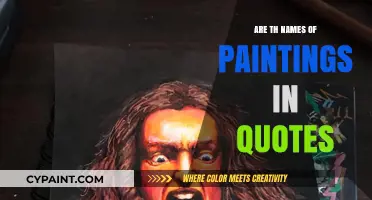 Should Painting Titles Be in Quotes? A Quick Art Guide