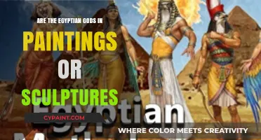 Egyptian Gods in Art: Paintings vs. Sculptures - A Divine Exploration