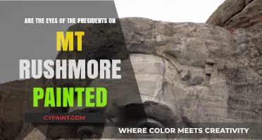 Are the Eyes on Mount Rushmore Painted? Unveiling the Truth