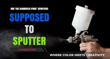 Handheld Paint Sprayers Sputtering: Normal or Cause for Concern?