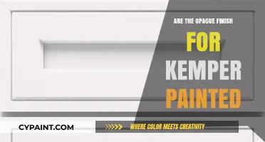 Kemper Painted Cabinets: Exploring the Appeal of Opaque Finishes