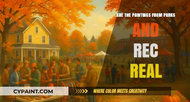 Are Parks and Rec's Iconic Paintings Real or Fictional Creations?