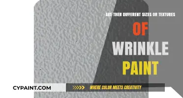 Wrinkle Paint: Exploring Textures and Sizes