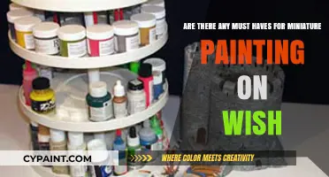 Miniature Painting Must-Haves: Top Wish List Essentials for Artists