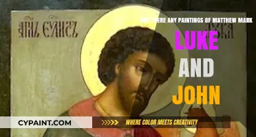 Exploring Artistic Depictions of Matthew, Mark, Luke, and John in Paintings
