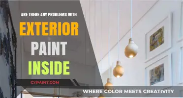 Exterior Paint Indoors: Potential Issues and Why It’s Not Recommended