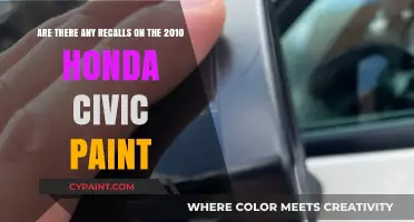 2010 Honda Civic Paint Recall: What Owners Need to Know
