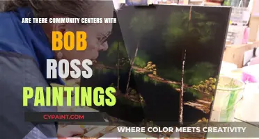 Community Centers with Bob Ross Paintings: A Happy Little Discovery