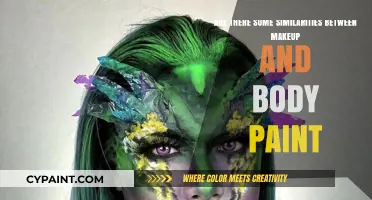 Makeup and Body Paint: Similar Art Forms?