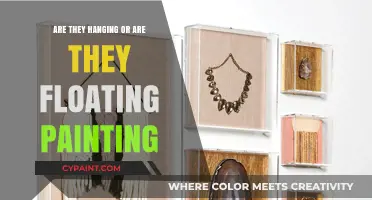Hanging or Floating? Decoding the Illusion in Modern Art Paintings